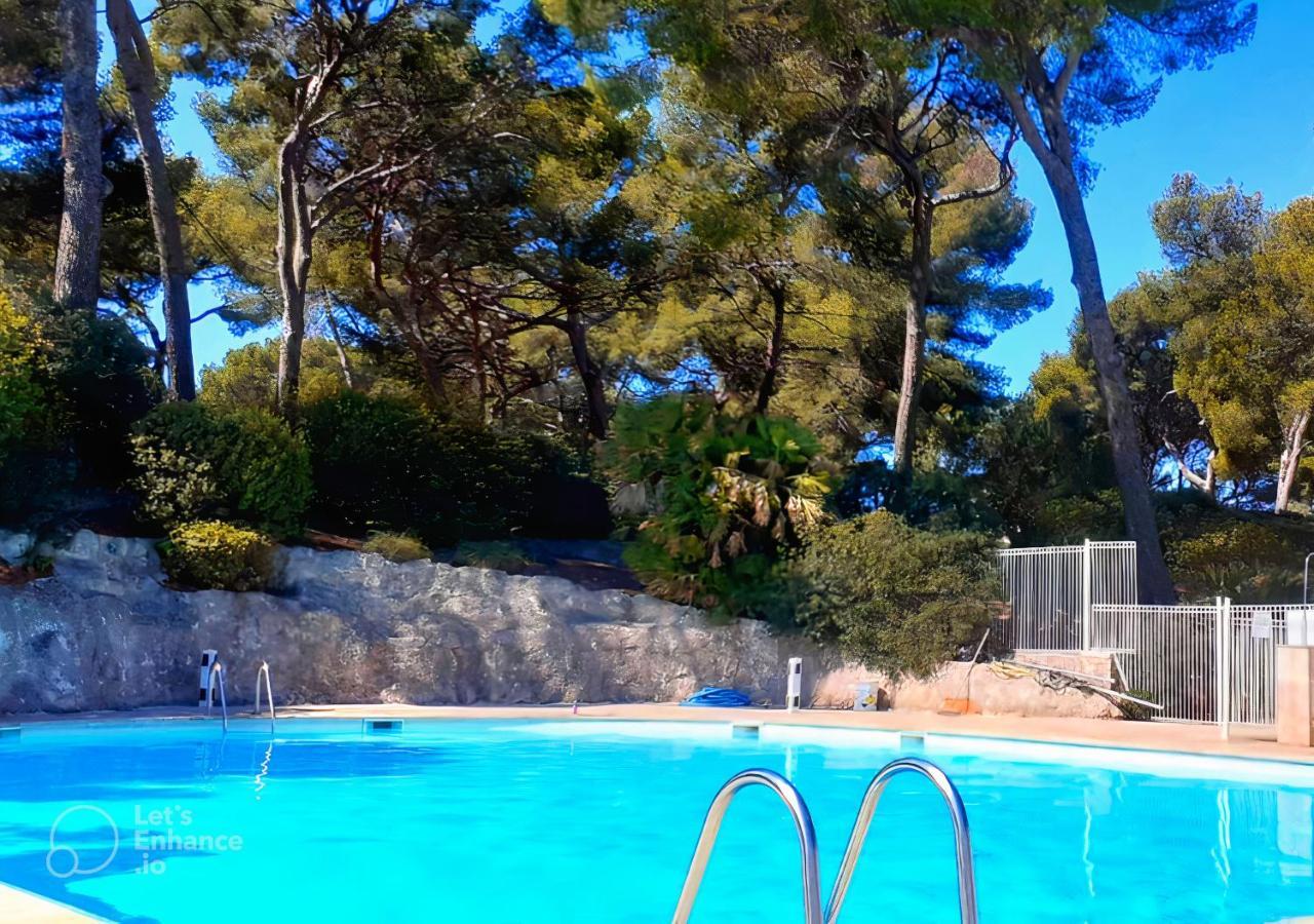 T1 Avec Piscine A 300M Des Plages Pour 4 Personnes - Residence Saint Elme La Seyne-sur-Mer Dış mekan fotoğraf
